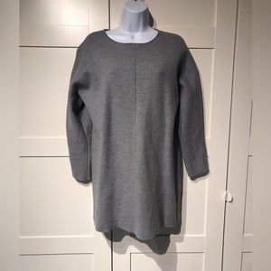 Everlane womens grey sweater dress size S